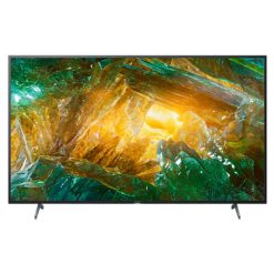 نمای زیبای تلویزیون سونی ۵۵ اینچ مدل 55X8000H از جلو
