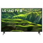 نمای زیبای تلویزیون ال جی 49 اینچ مدل 49UN6900 از روبرو