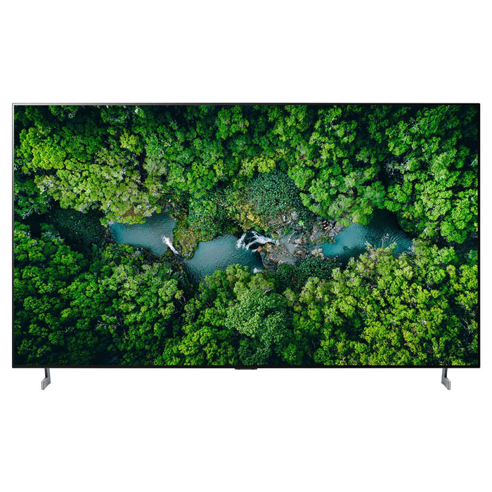 نمای زیبای تلویزیون ال جی 77 اینچ مدل 77ZX از روبرو